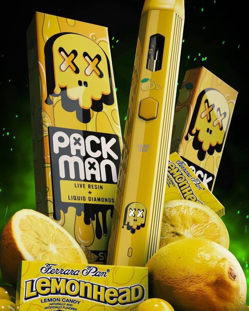 Packman Disposable Lemon Head