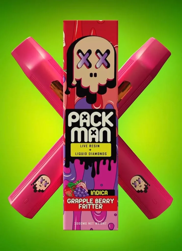 Packman Grapple Berry Fritter Disposable