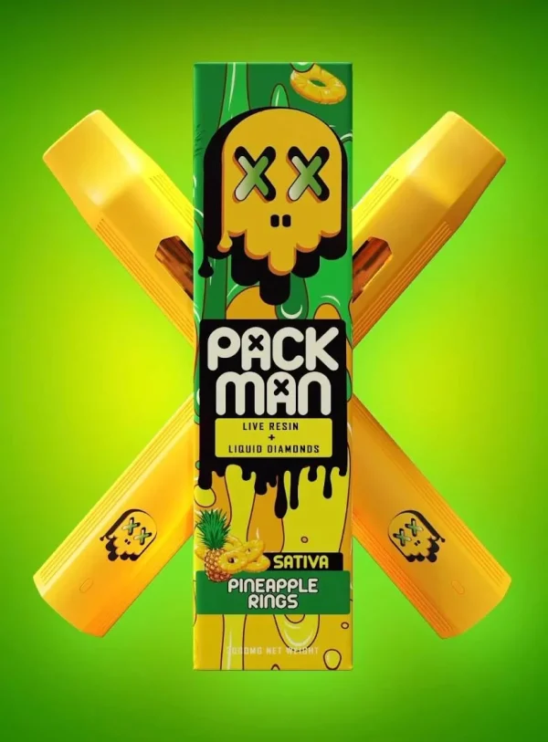 Packman Pineapple Rings Disposable